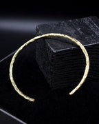 Bracelet jonc martelé