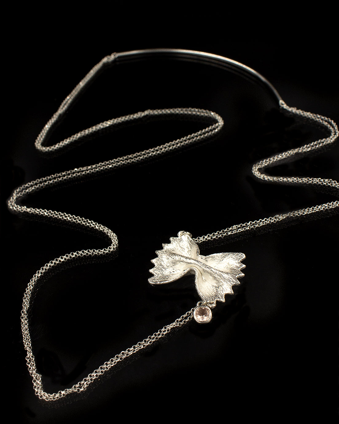 Collier sautoir Farfalle