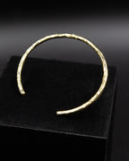 Bracelet jonc martelé