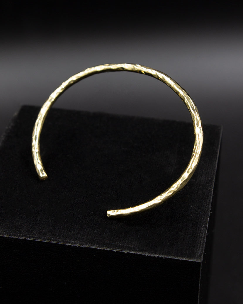 Bracelet jonc martelé