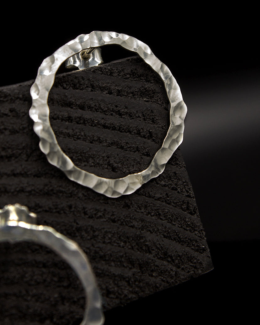 Boucles d'oreilles toutes rondes
