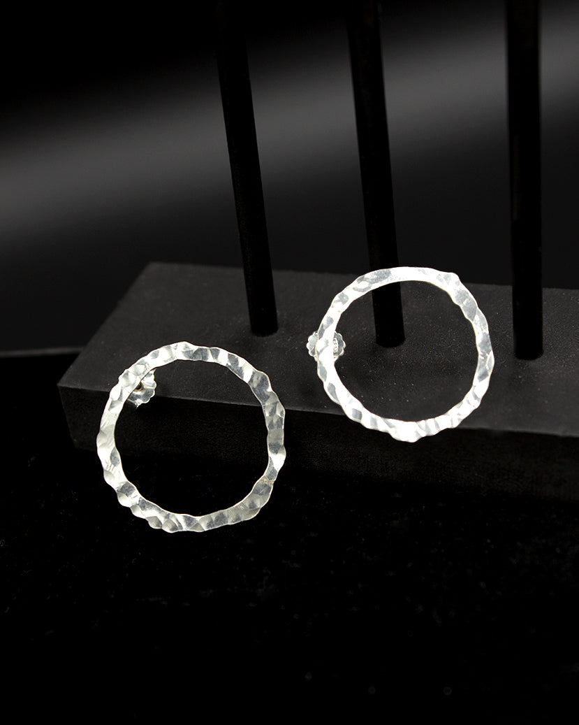 Boucles d'oreilles toutes rondes