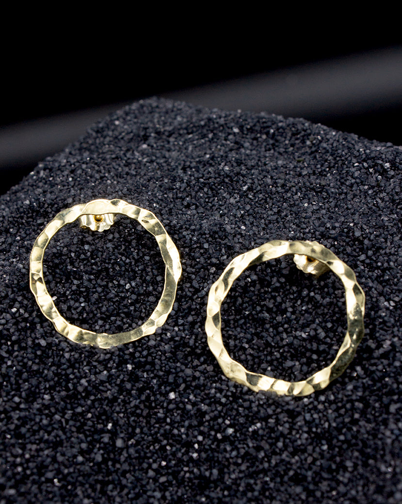 Boucles d'oreilles toutes rondes