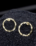 Boucles d'oreilles toutes rondes
