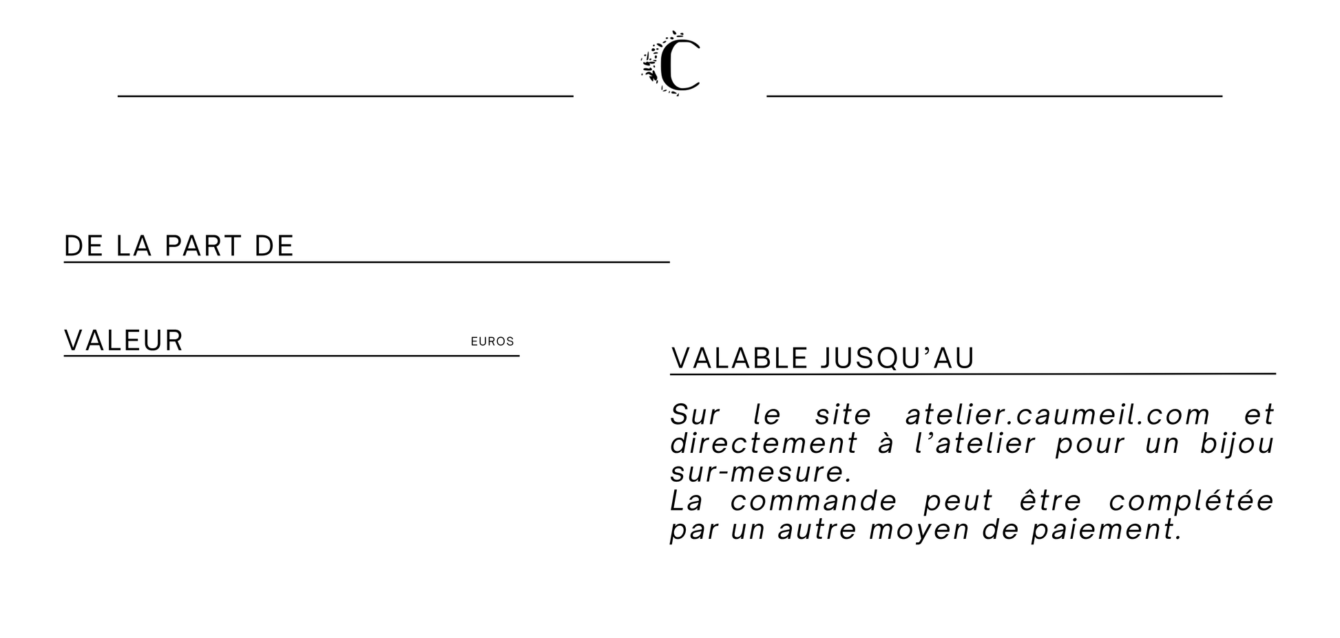 Carte Cadeau